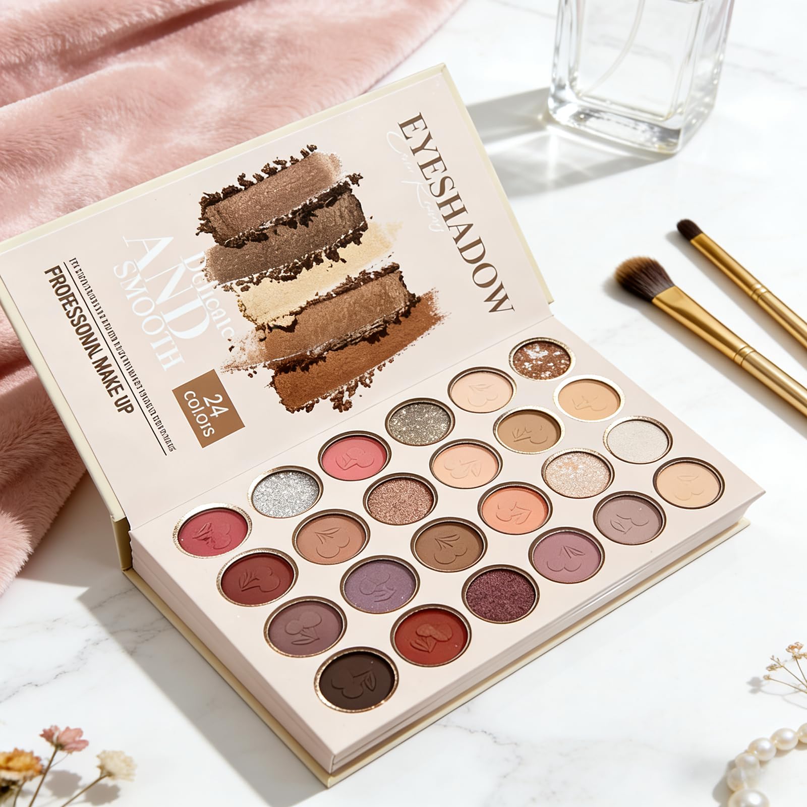 K'APEINE 67 Colors Palette – 5-in-1 Foldable Makeup Kit for Eyes, Cheeks, Lips