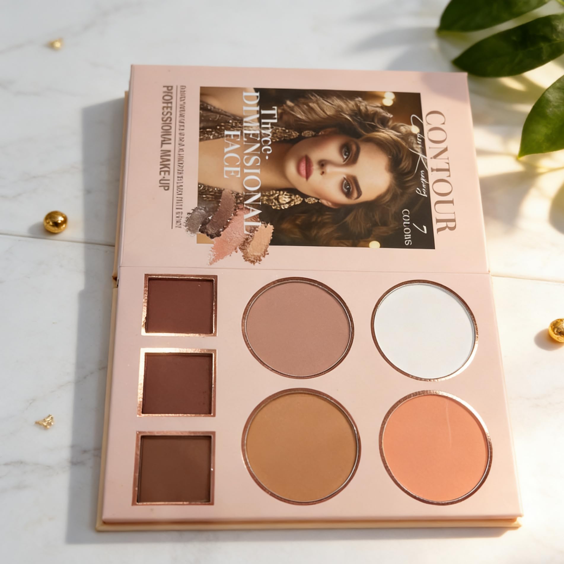 K'APEINE 67 Colors Palette – 5-in-1 Foldable Makeup Kit for Eyes, Cheeks, Lips