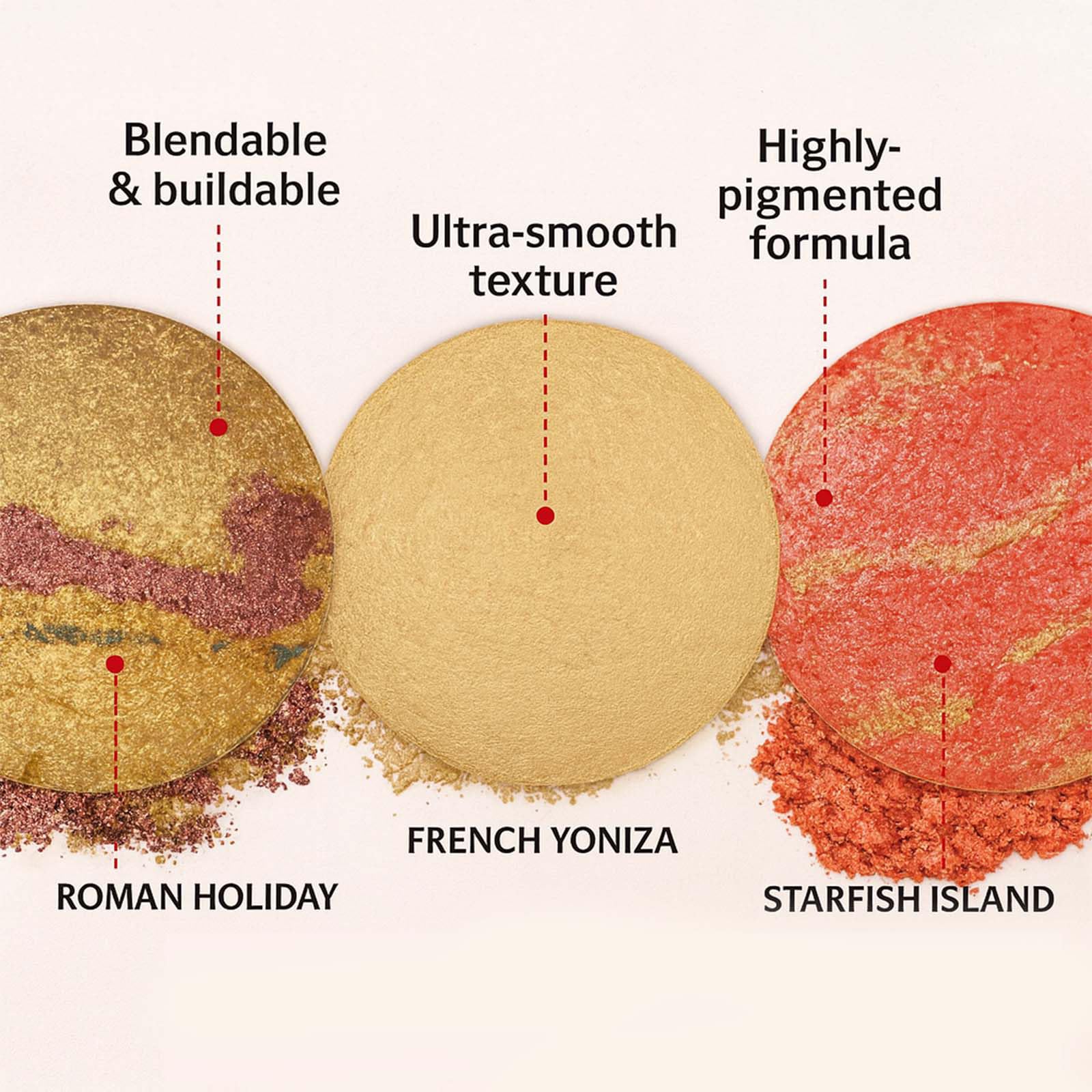 K'APEINE All in One Baked Makeup Palette | 6 Eye Shades, Blush, Bronzer & Highlighter – Neutral Matte & Shimmer Finish