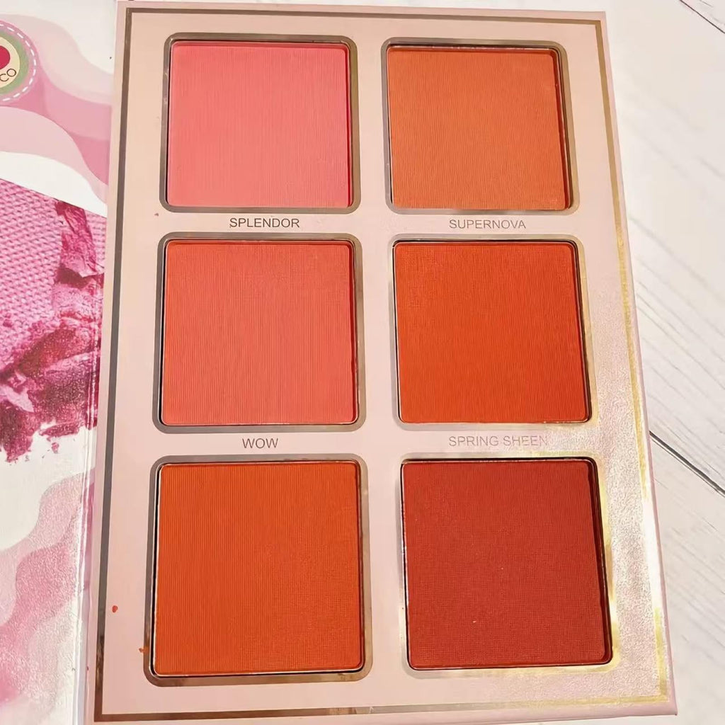 K'APEINE Foldable 5-in-1 Makeup Palette | Contour, Blush, Highlighter & Eyeshadow | Travel-Ready