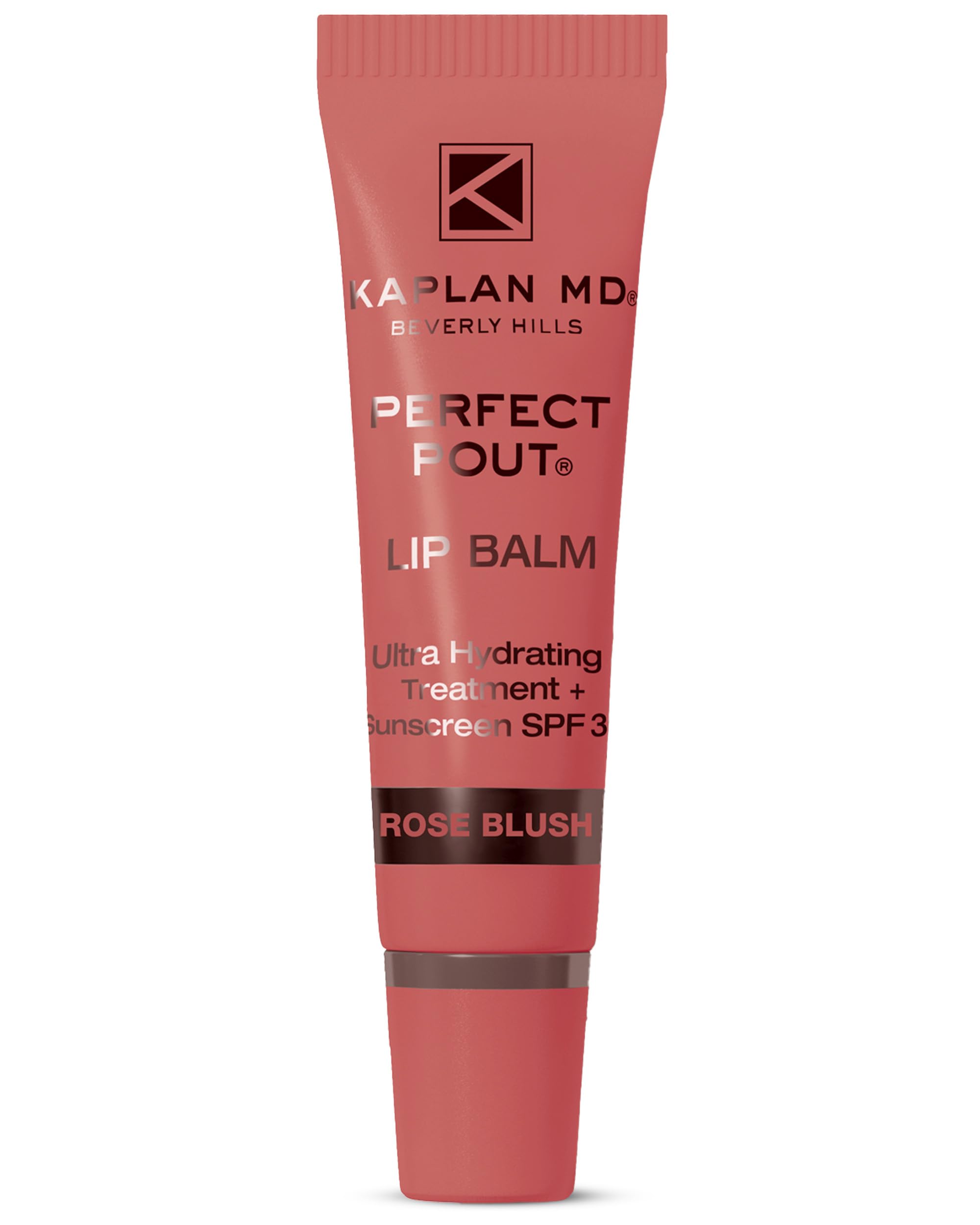 KAPLAN MD Perfect Pout SPF Lip Balm – Ultra Hydration, SPF 30, Rose Blush
