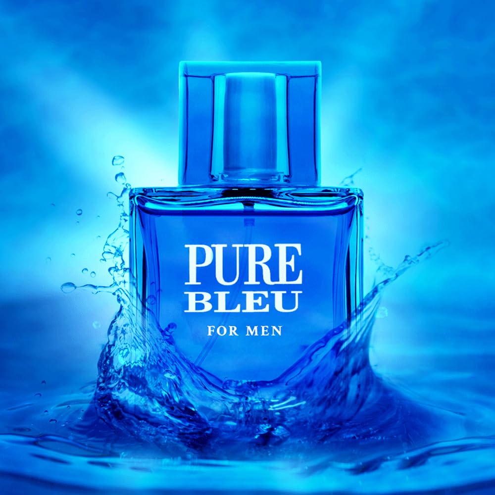 Karen Low Pure Blue Eau de Toilette Spray for Men – 3.4 oz