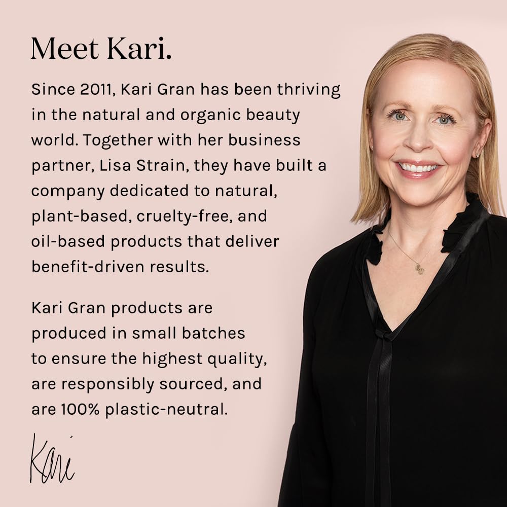 Kari Gran Lip Whip Blush Peppermint – Organic Hydrating Lip Balm (USA)