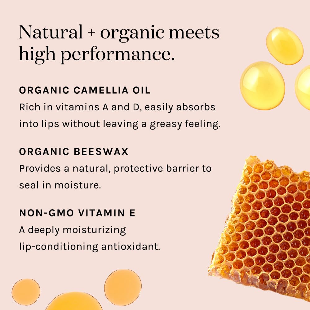Kari Gran Lip Whip Blush Peppermint – Organic Hydrating Lip Balm (USA)