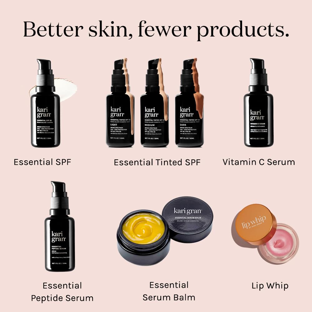 Kari Gran Lip Whip Blush Peppermint – Organic Hydrating Lip Balm (USA)