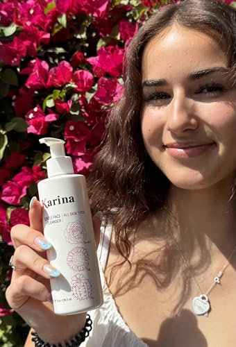 1Beauty Karina Skincare Gentle Face Cleanser – Daily Cleanser for All Skin Types
