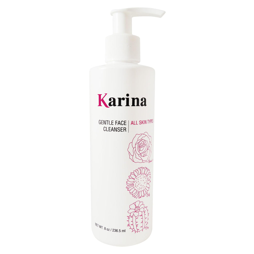 1Beauty Karina Skincare Gentle Face Cleanser – Daily Cleanser for All Skin Types