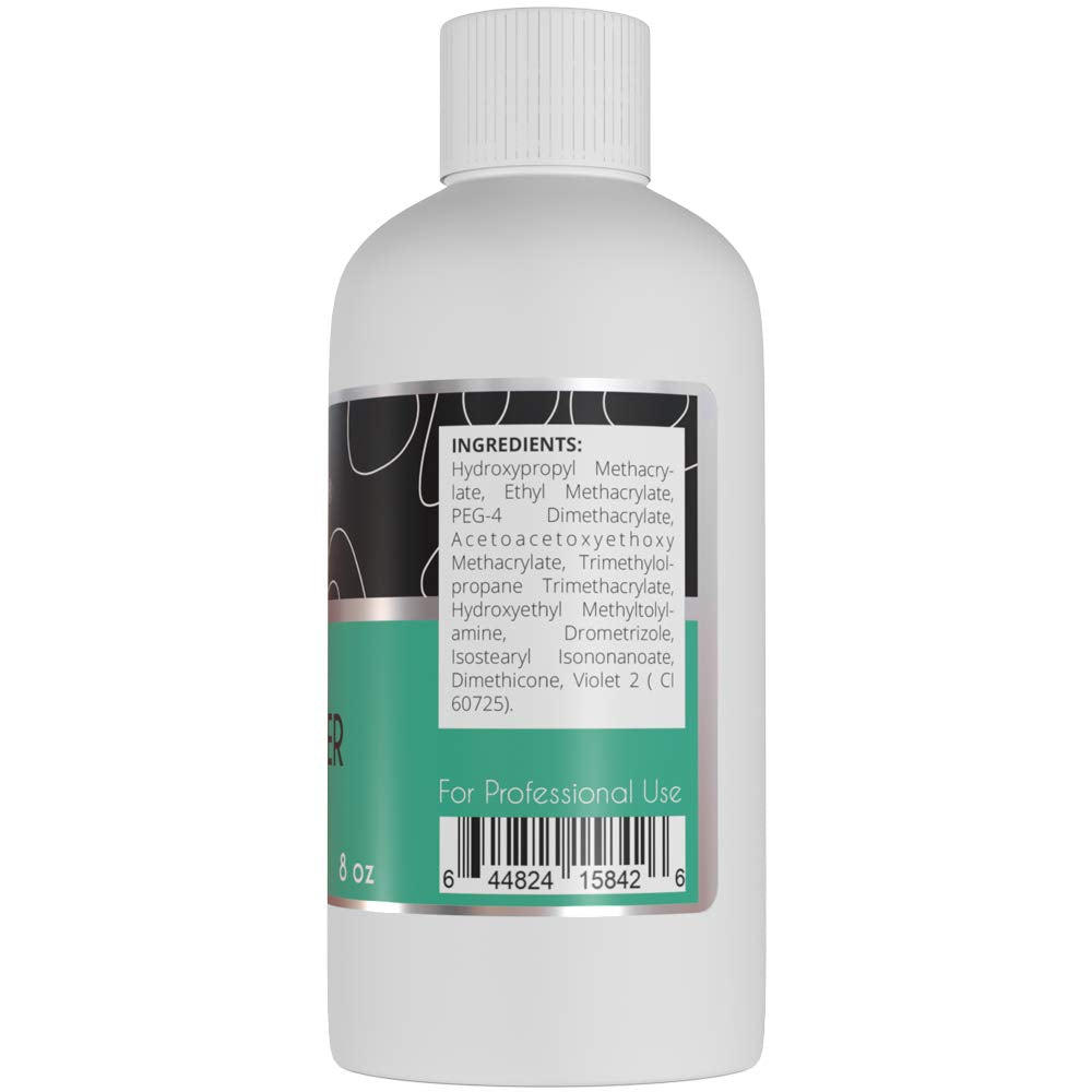 Karlash Professional Acrylic Liquid 8 oz – MMA-Free, Ultra Shine & Strong Nails