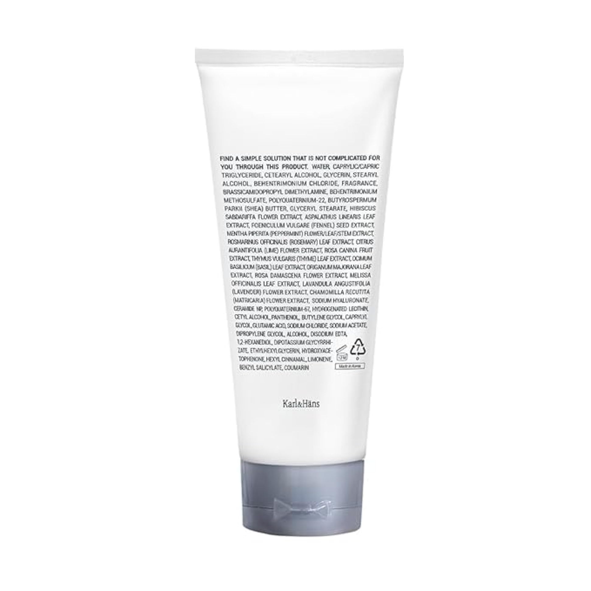Karl&Häns Botanic Gourmand Coconut Conditioner – Organic & Silicone-Free