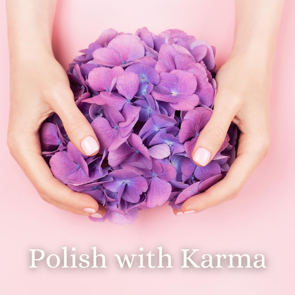 Karma Organic Nail Polish Remover Bundle – Lavender, Rose Oil & Unscented (4 oz each) – Acetone-Free
