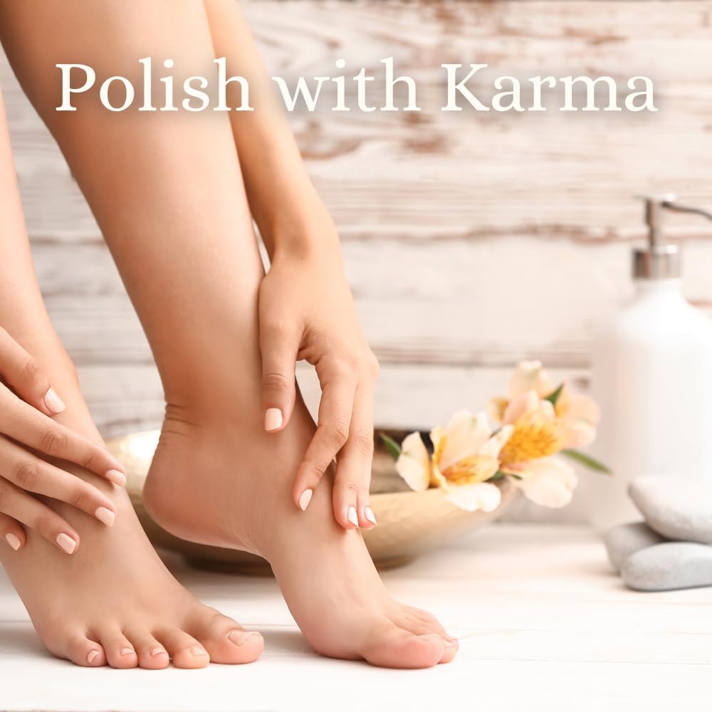 Karma Organic Nail Polish Remover Unscented – Acetone-Free, Vegan, Cruelty-Free, 12 fl oz (3 Pack)