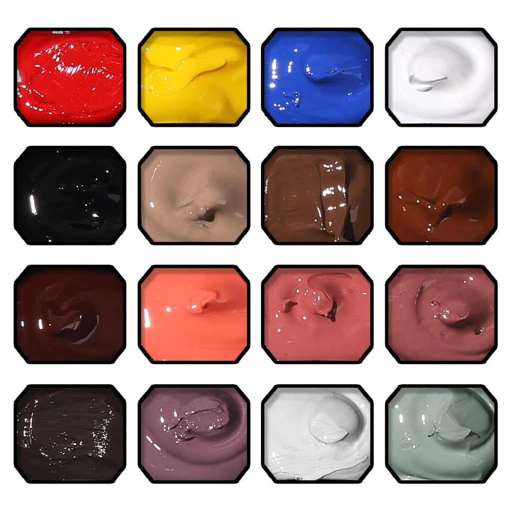 Karroy Sponge Pat Paint Nail Gel – Ombre Gradient Nail Art, No Wipe, UV/LED Curing (16 Colors)