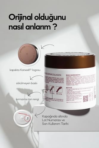 Karseell Hair Mask Deep Conditioner with Argan Oil, Collagen & Coconut Oil – 16.9oz / 500ml