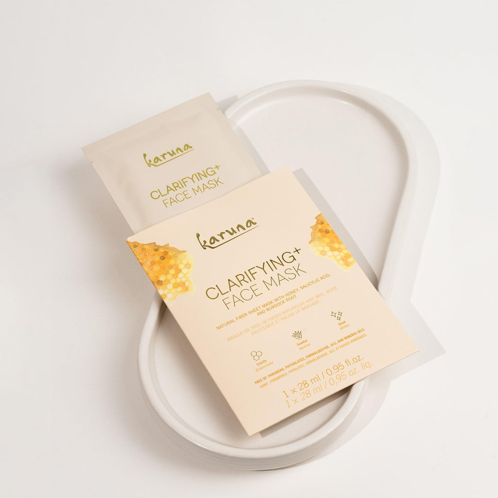 Karuna Skin Age-Defying & Clarifying Sheet Mask Set (5 Pack) – Hydrating & Clean Beauty