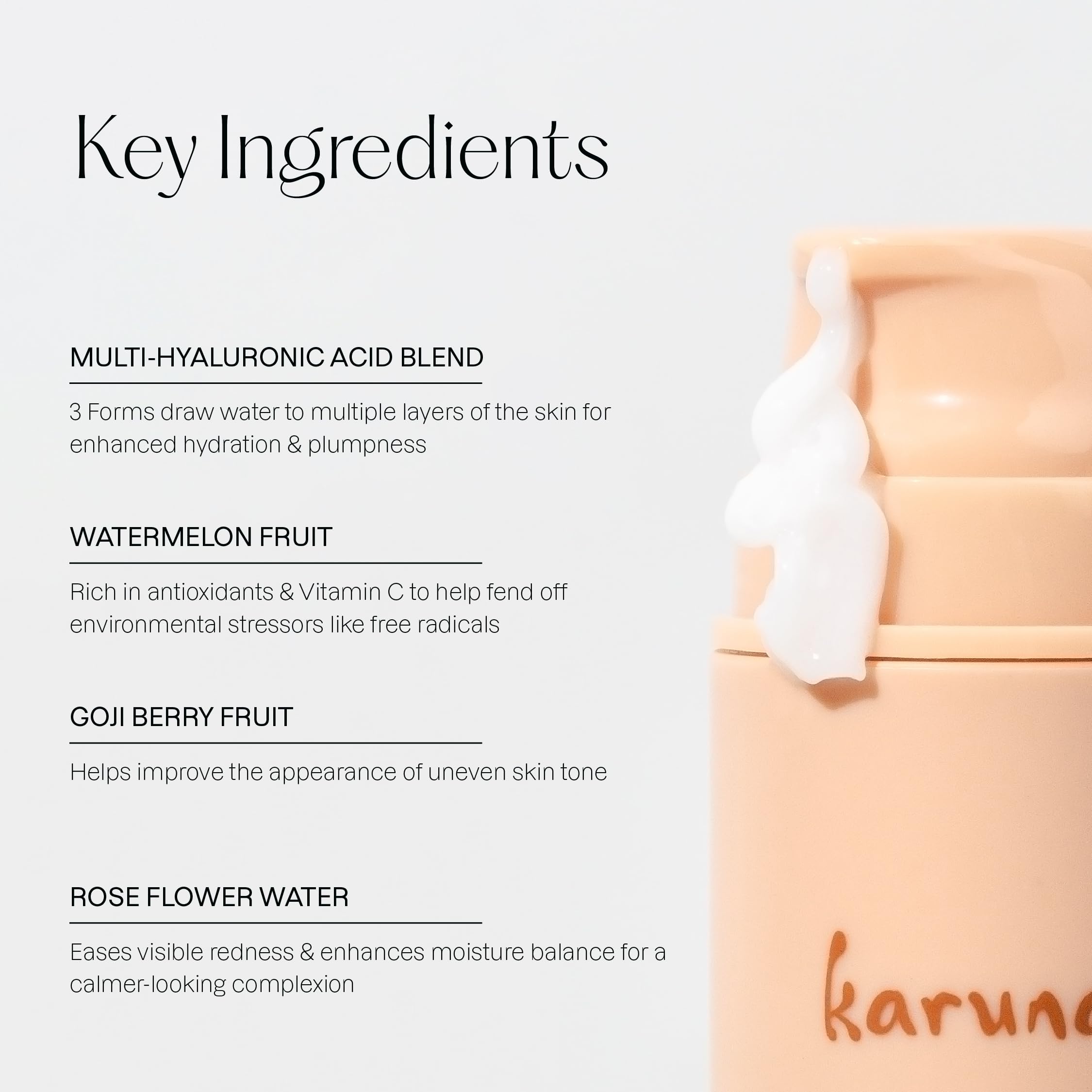 Karuna All Day Moisturizing Gel Cream | Lightweight, Fast-Absorbing Hydration for All Skin Types | 50 ml