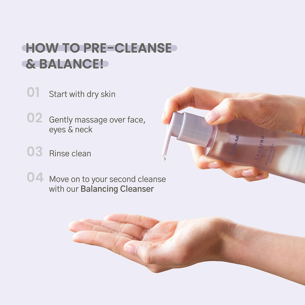 Karuna Cleansing Oil with Prickly Pear – Gentle, Pore-Clearing Cleanser (150 ml)