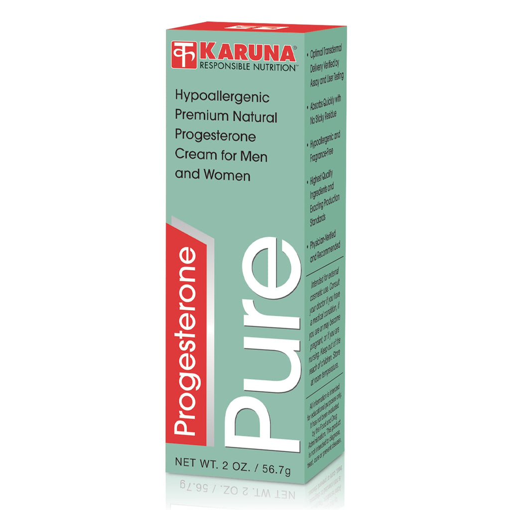 Karuna Progesterone Pure 2oz – Hypoallergenic USP Progesterone Cream