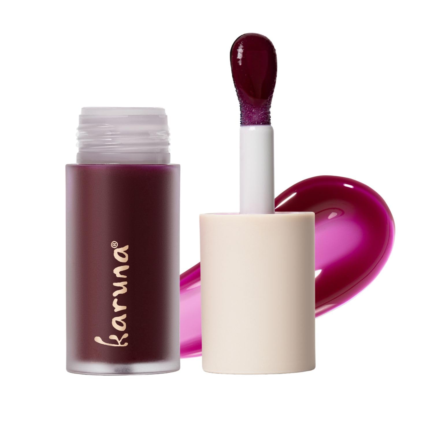 Karuna Skin Tinted Lip Oil Grow – Hydrating Lip Tint with Peptides & Antioxidants