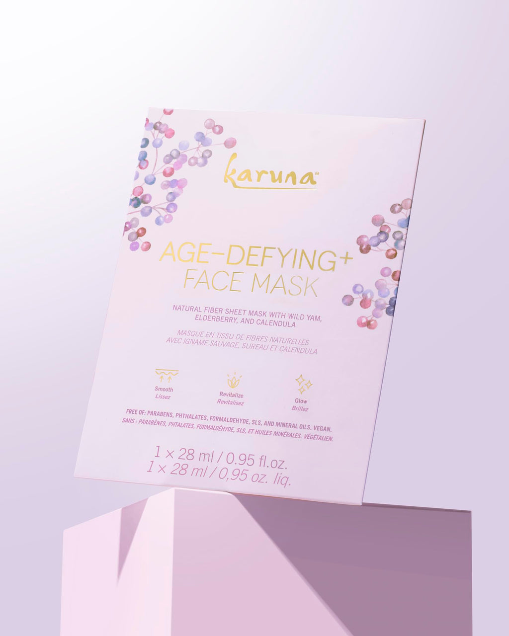 Karuna Skin Age-Defying & Clarifying Sheet Mask Set (5 Pack) – Hydrating & Clean Beauty