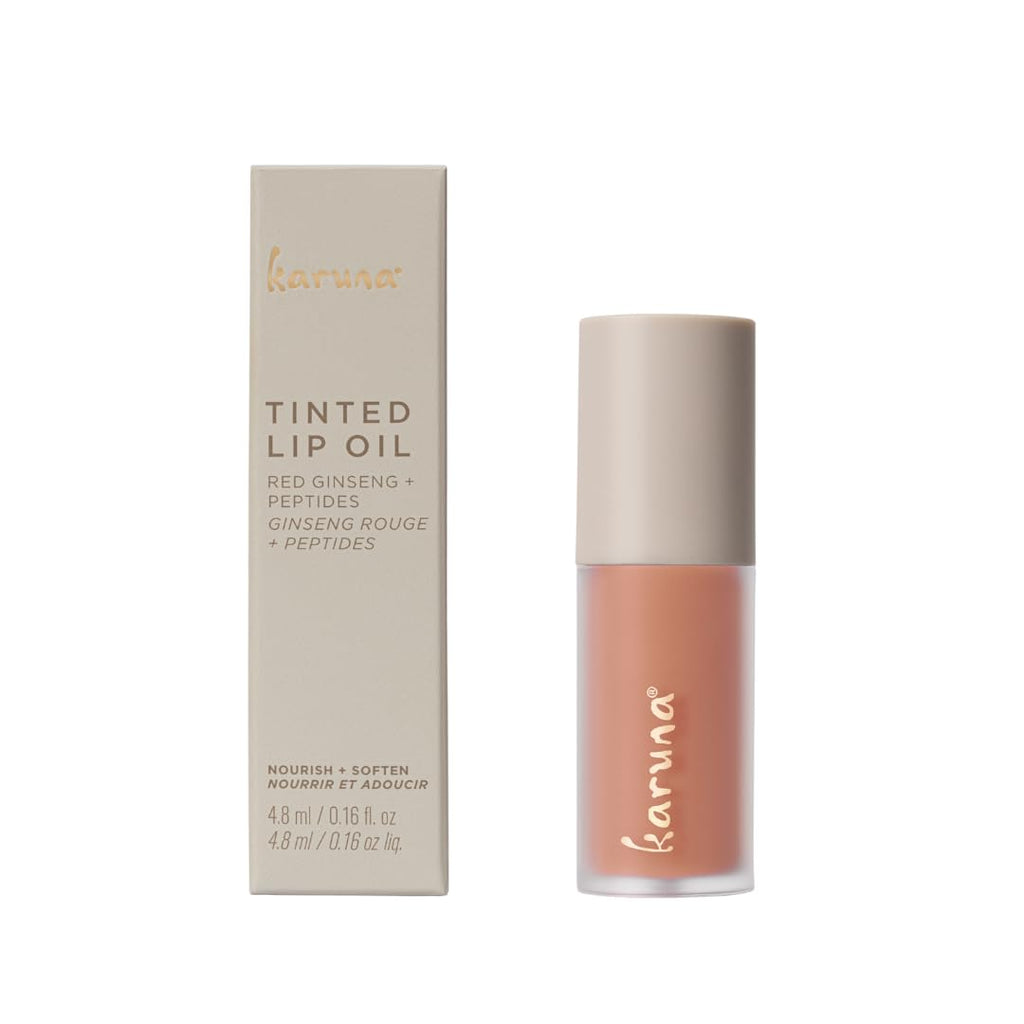 Karuna Skin Tinted Lip Oil Soar – Hydrating Vegan Lip Tint with Peptides