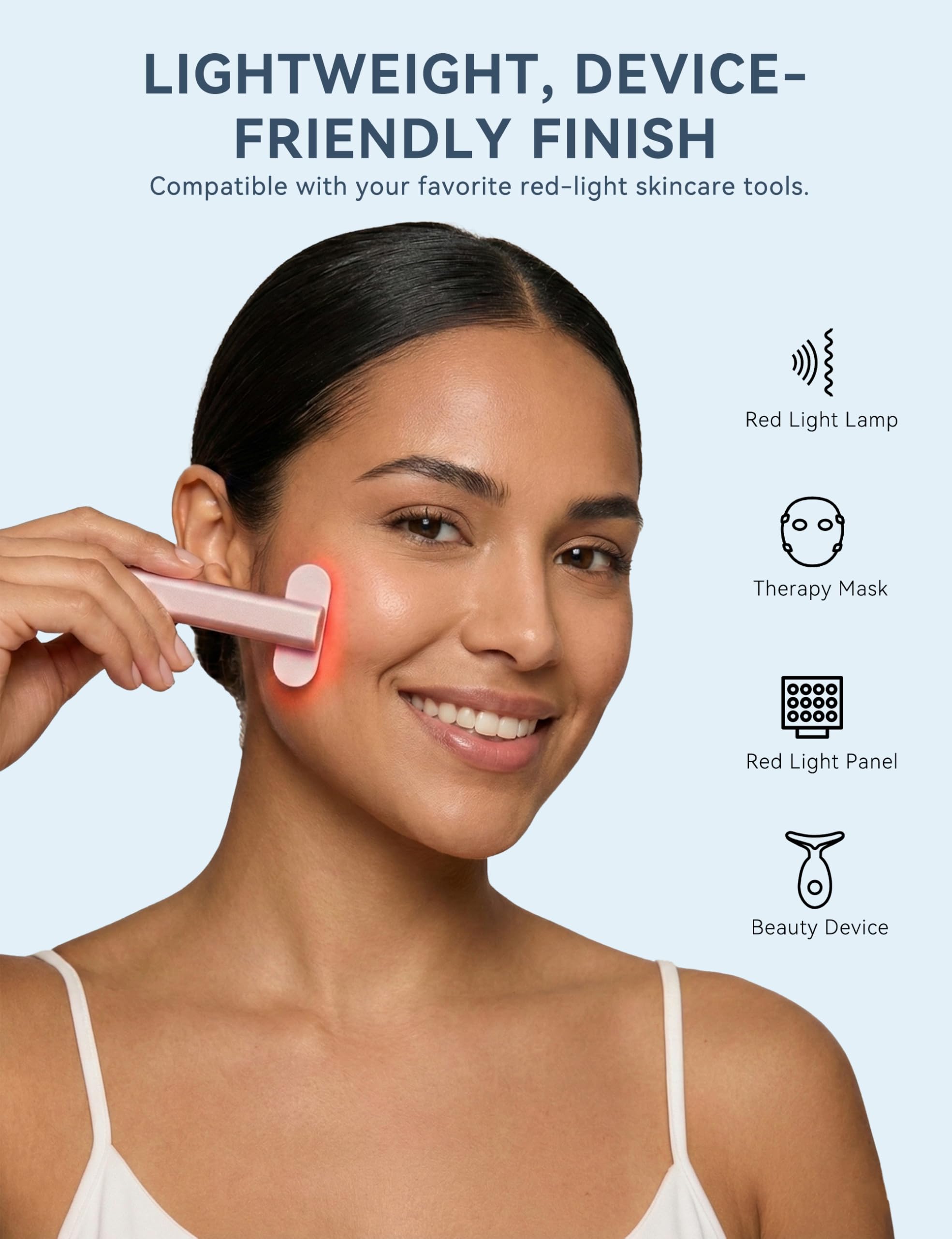 KARUNO Red Light Therapy Activation Serum for Face – Hydration & Glow for LED Masks & Devices (1.01 fl oz)