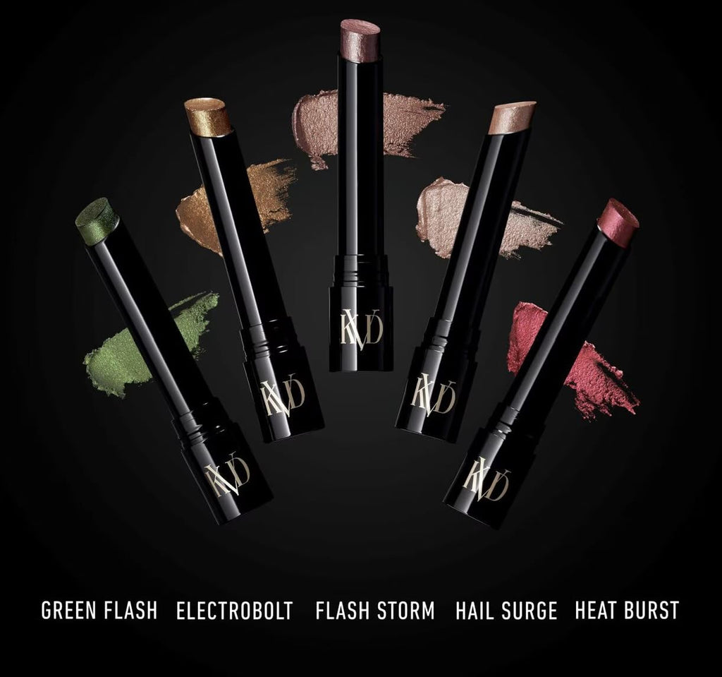 KVD Beauty Dazzle Vegan Long-Wear Eyeshadow Stick Heat Burst – Bold Ruby
