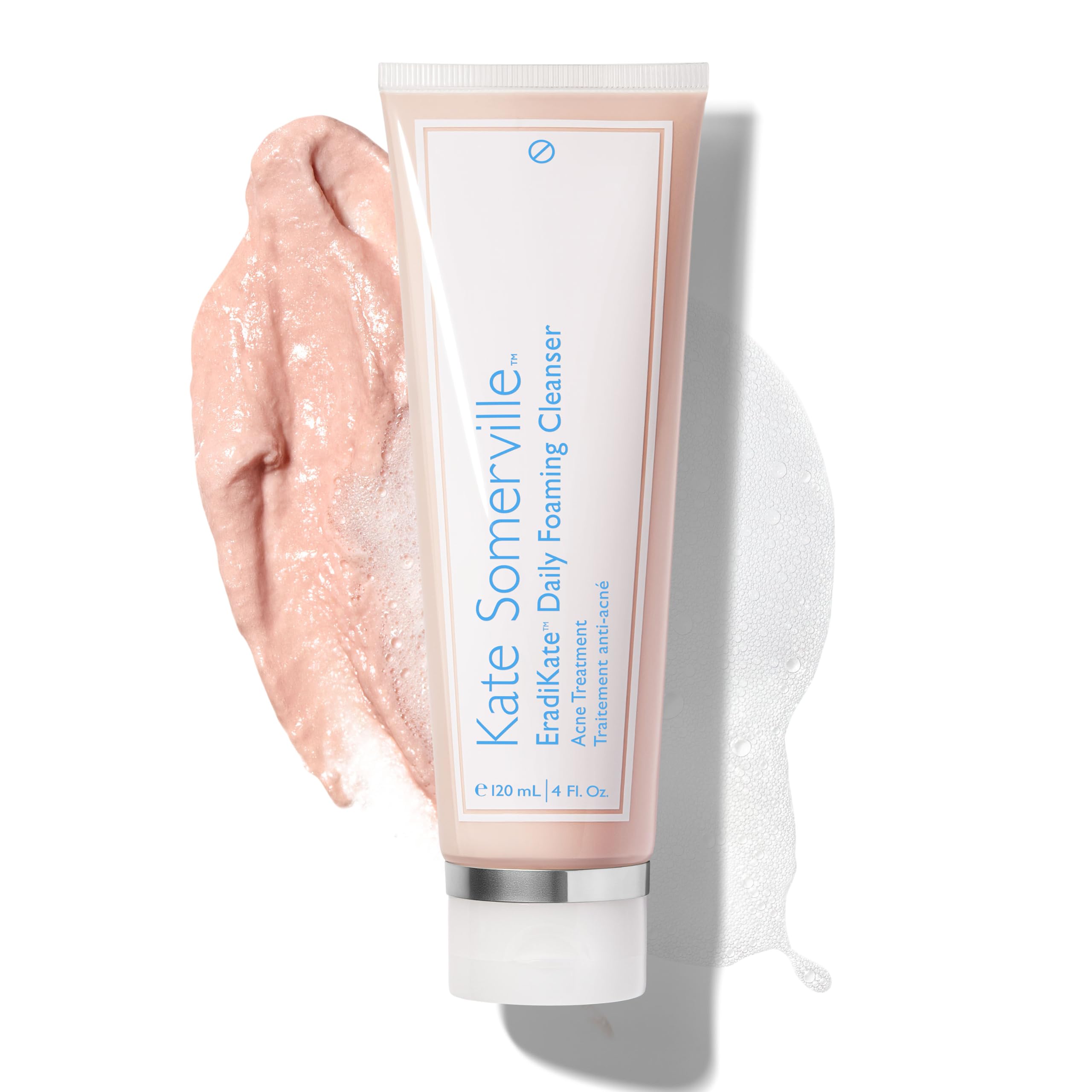 Kate Somerville EradiKate 3% Sulfur Daily Foaming Cleanser – Acne-Prone Skin, Pore Cleansing, 4 oz