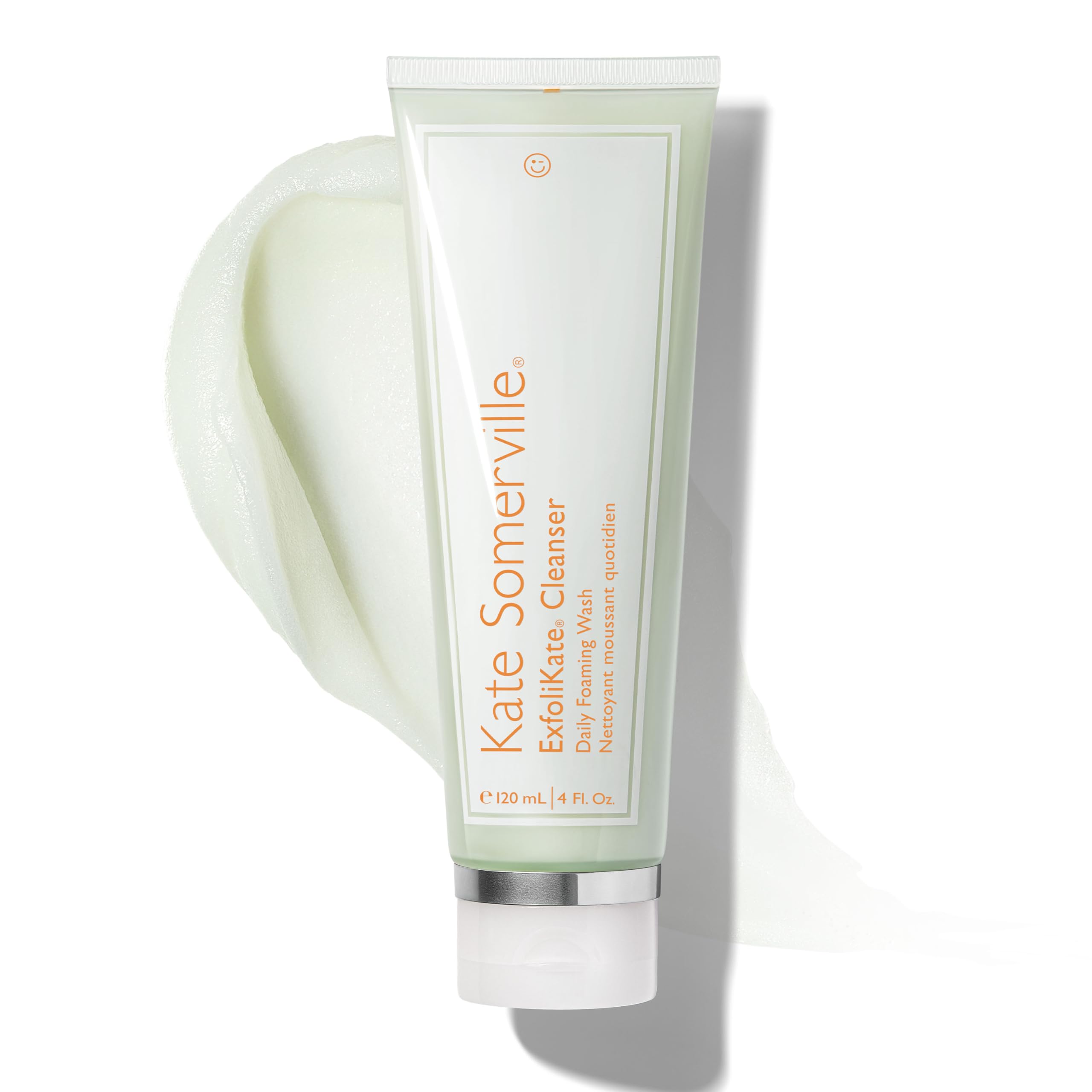 Kate Somerville ExfoliKate Cleanser: Daily Exfoliating Foaming Face Wash with Glycolic & Lactic Acids (8 oz)