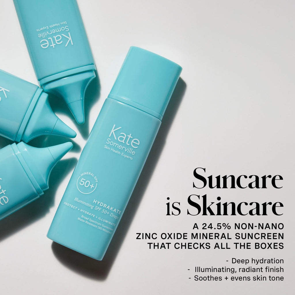 Kate Somerville HydraKate Illuminating Sunscreen Drops SPF 50+ | Mineral Tint & Hydration