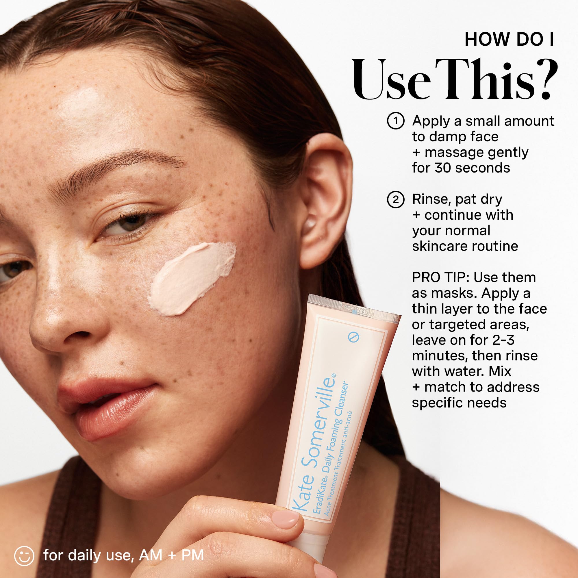 Kate Somerville Pore-fect Skin Edit Travel Kit: ExfoliKate, EradiKate & Goat Milk Cleanser