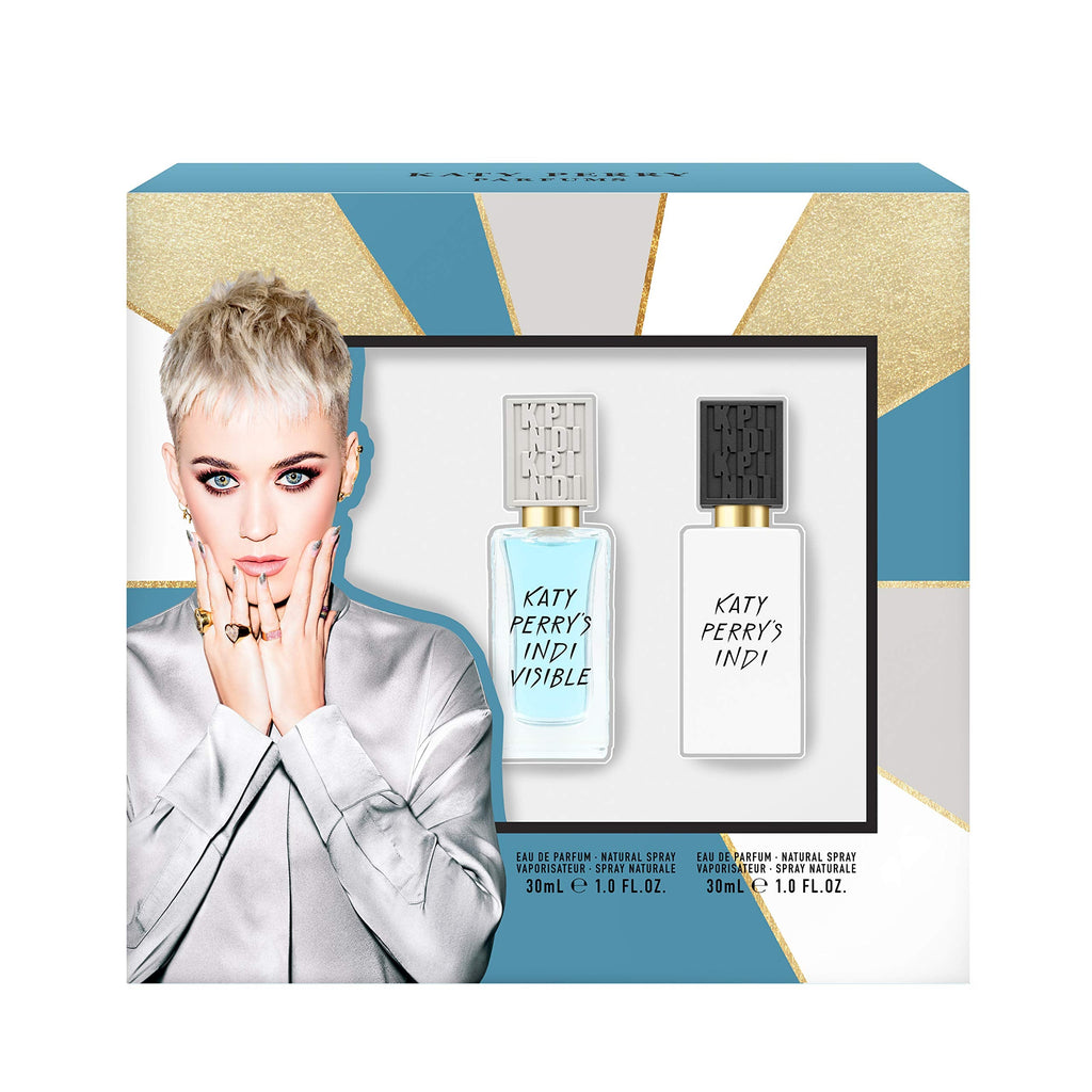 Katy Perry Omni Duo: Indi & Indivisible Eau de Parfum – 2 Count