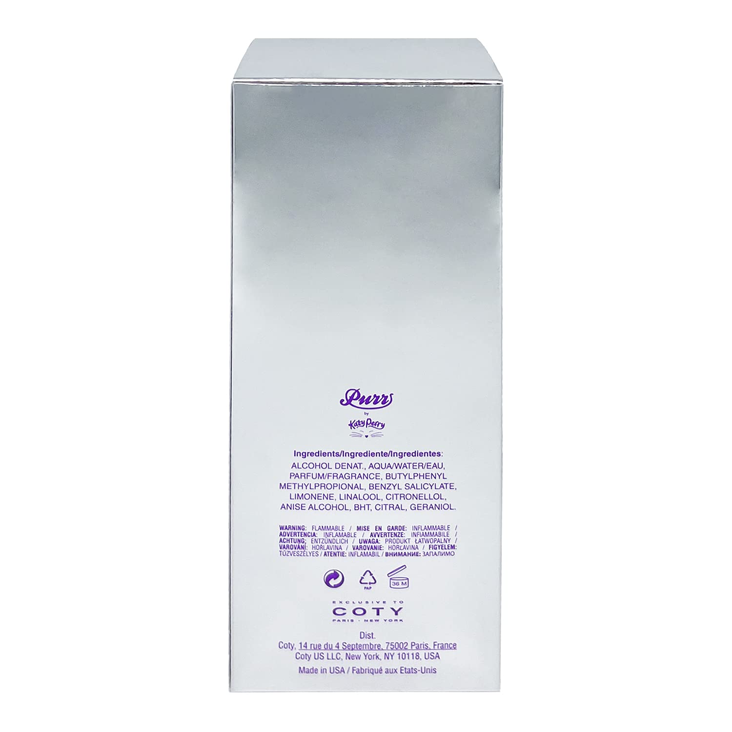 Purr by Katy Perry Eau de Parfum Spray 3.4 oz – 100% Authentic
