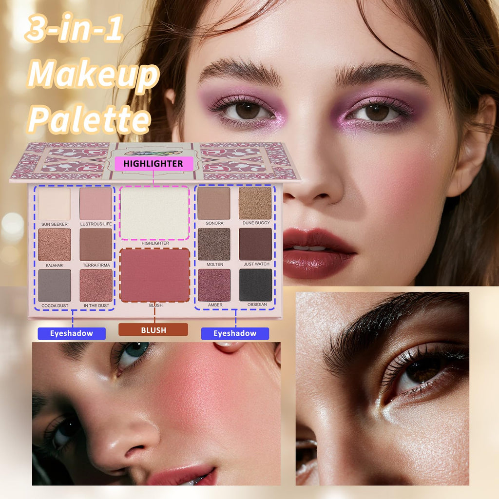 KAVCENT All-in-One Makeup Kit for Women – Complete Teen Gift Set