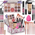 KAVCENT All-in-One Makeup Kit for Teens — 14-Color Palette & Full Set