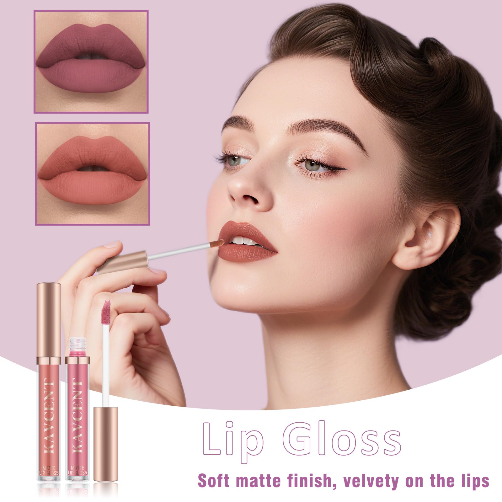 KAVCENT All-in-One Makeup Kit for Teens — 14-Color Palette & Full Set