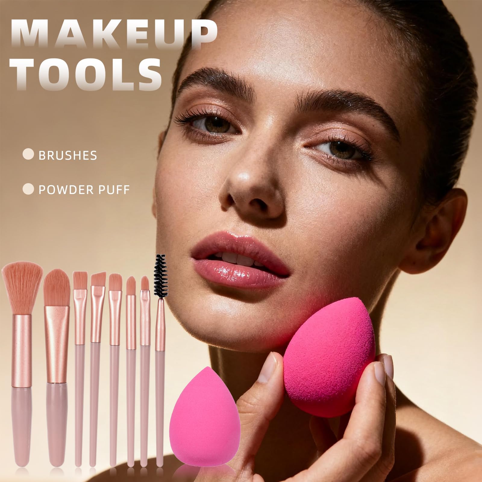 KAVCENT All-In-One Makeup Kit for Teens & Women | 10-Piece Gift Set