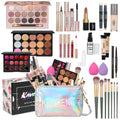 KAVCENT Makeup Sets for Teens & Women – All-in-One Complete Kit with Eyeshadow Palette, Foundation & Gift Set