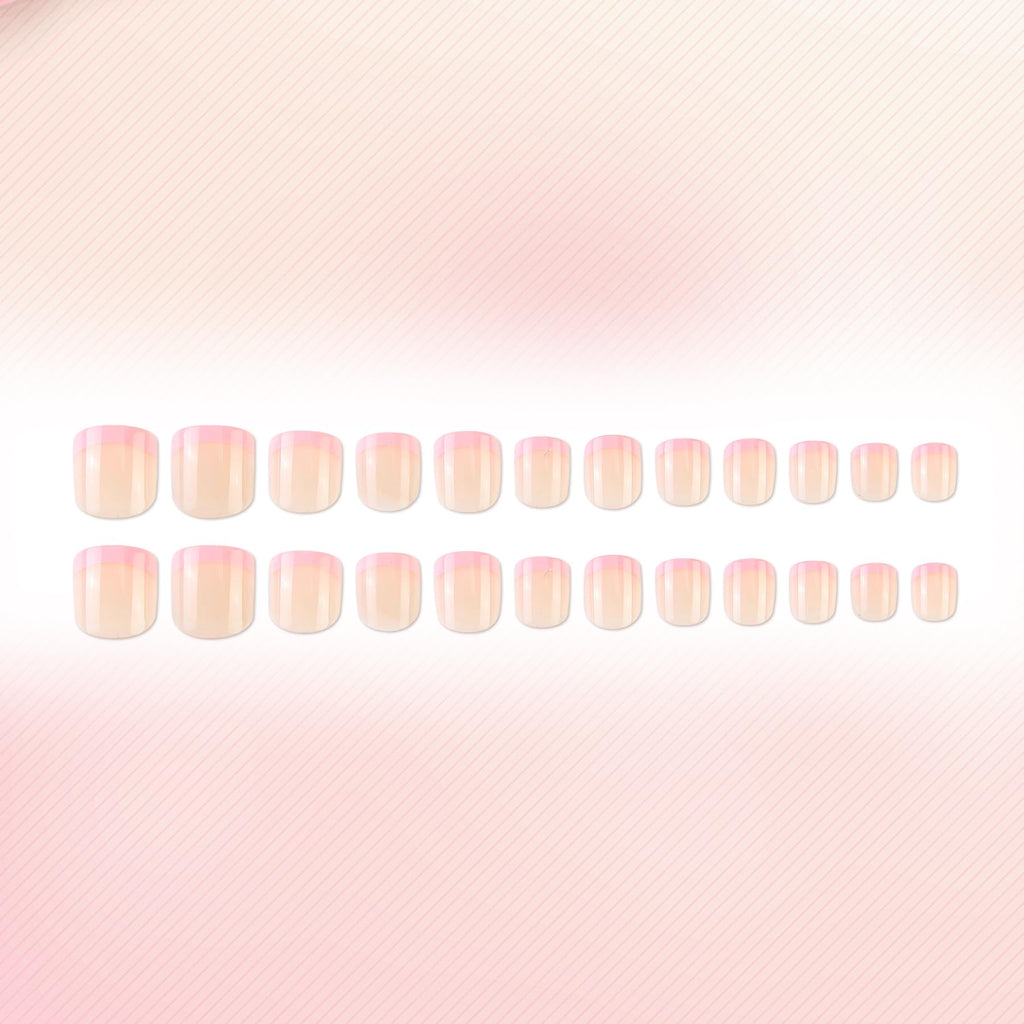 Kawyehu Kids Press-On Nails – 72Pcs Short Fake Nails for Girls