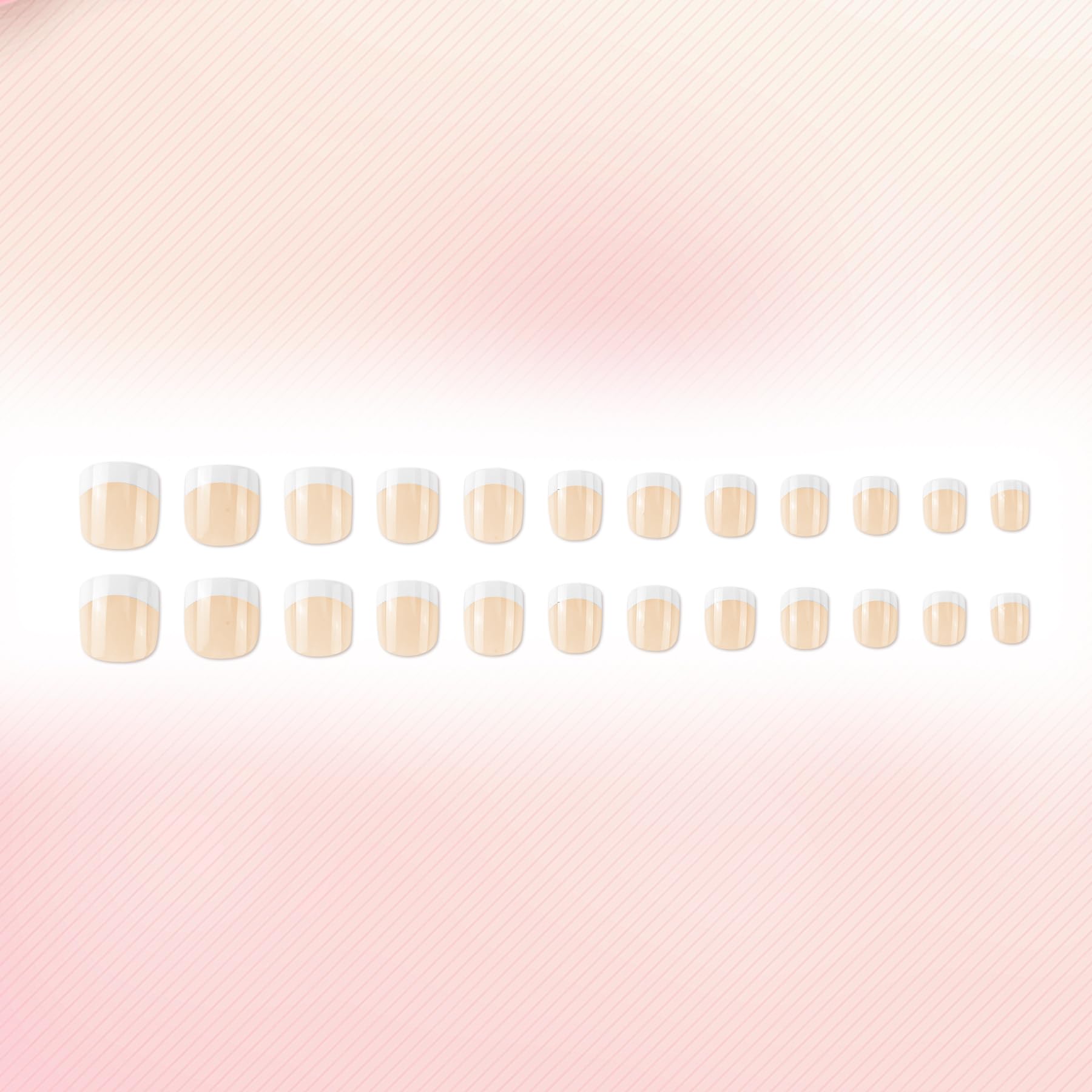 Kawyehu Kids Press-On Nails – 72Pcs Short Fake Nails for Girls