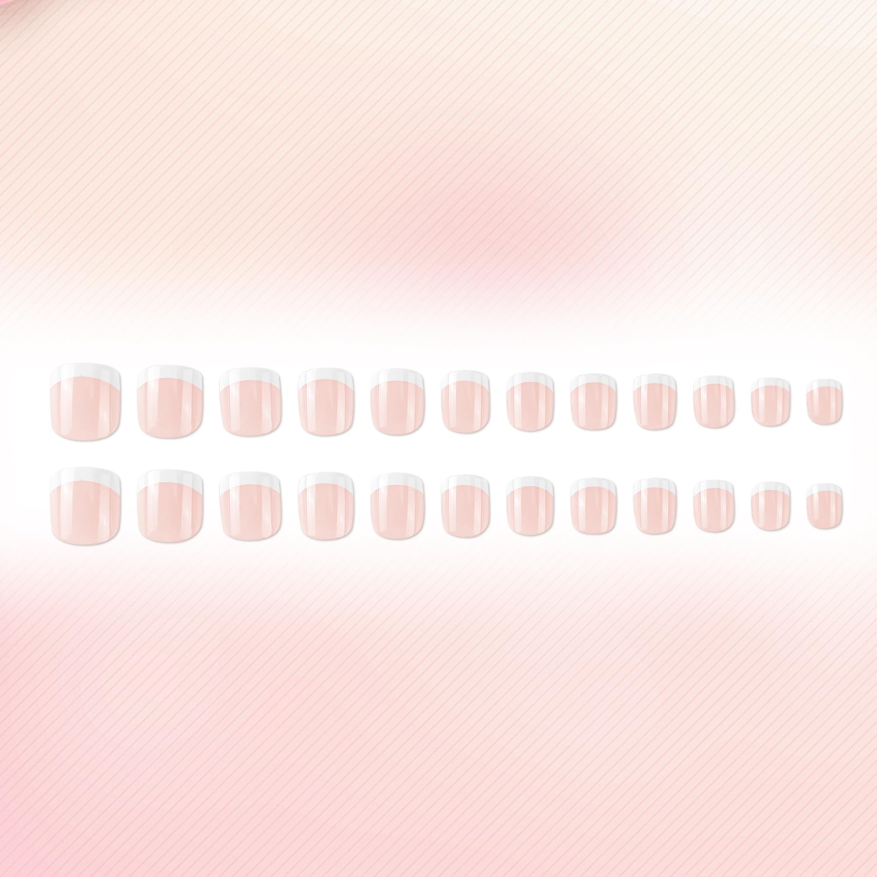 Kawyehu Kids Press-On Nails – 72Pcs Short Fake Nails for Girls