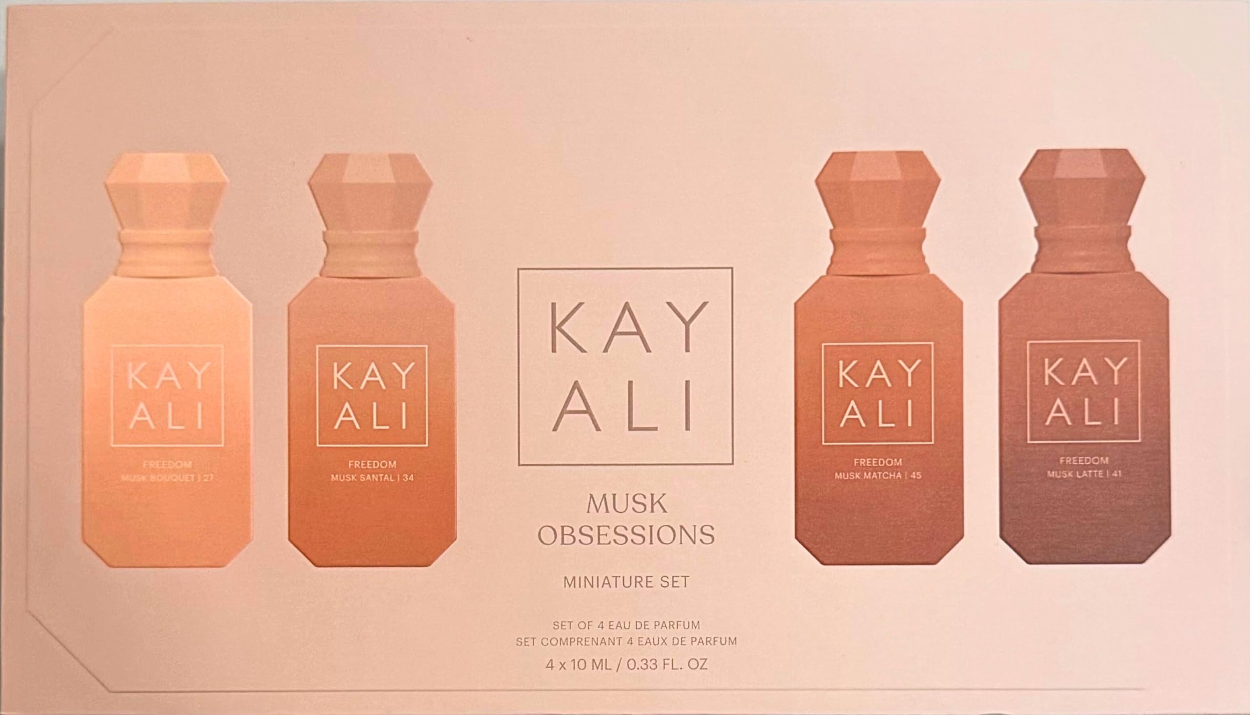 KAYALI Musk Obsessions Miniature EDP Set — 4x10ml Travel Sprays