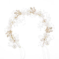 KAYZON Wedding Hair Accessories for Kids – Pearl Flower Headband