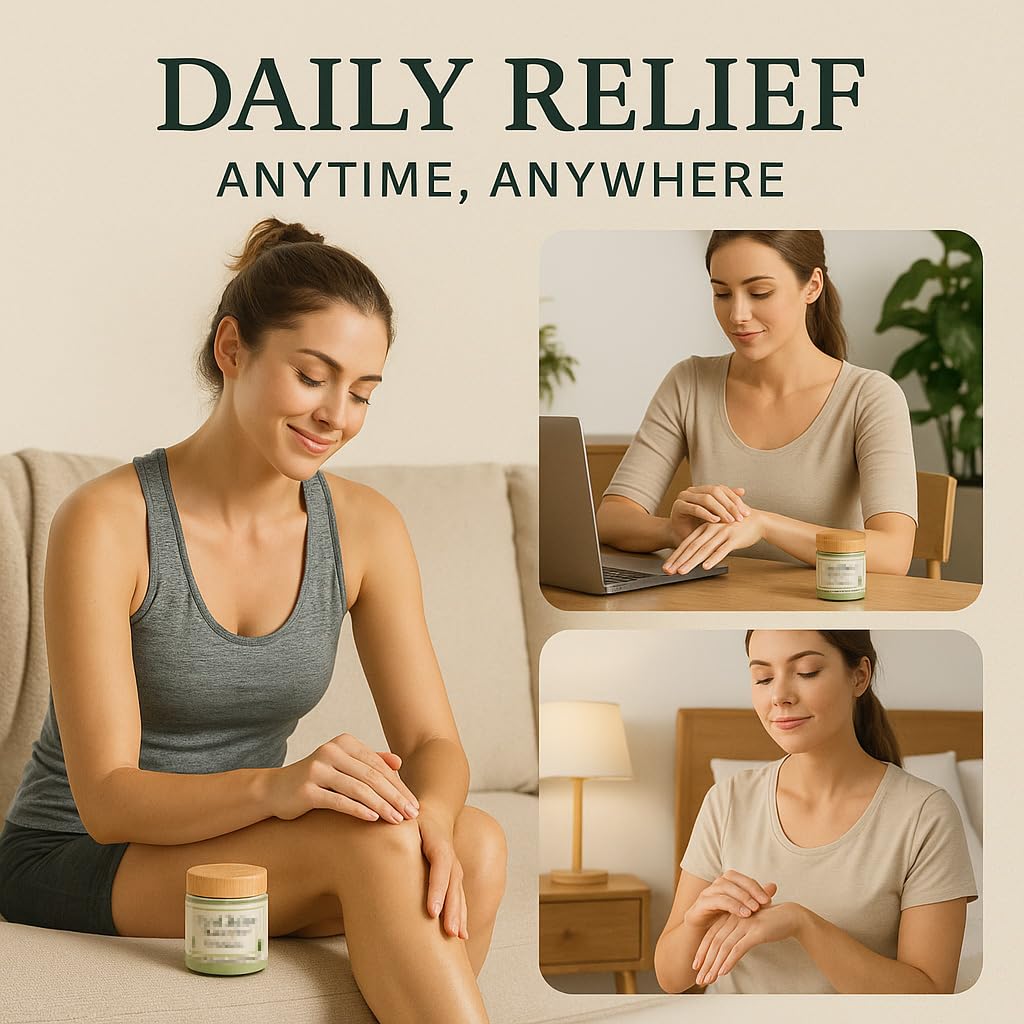 KBSBUBB TotalRelief Magnesium Cream – Fast-Absorbing Joint & Muscle Comfort