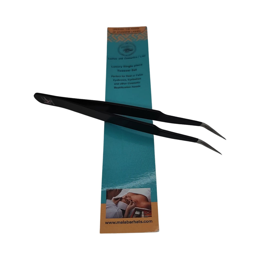 KC Republic Lash Eyebrow Extensions Kit | Mink Blonde/Light Brown 5-8mm, Clear Glue & Tweezers