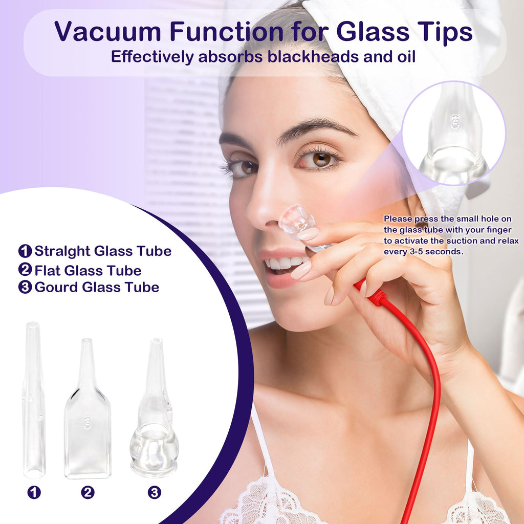 Kendal 3-in-1 Microdermabrasion Machine – Diamond Dermabrasion, Vacuum Blackhead Removal & Spray Moisturisation