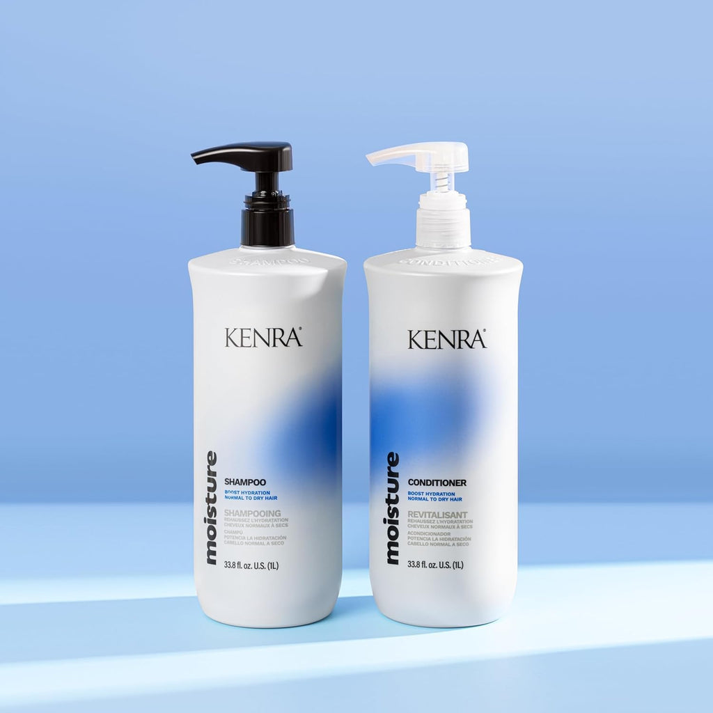 Kenra Moisture Shampoo & Conditioner Set — Hydration, Shine, Color Safe
