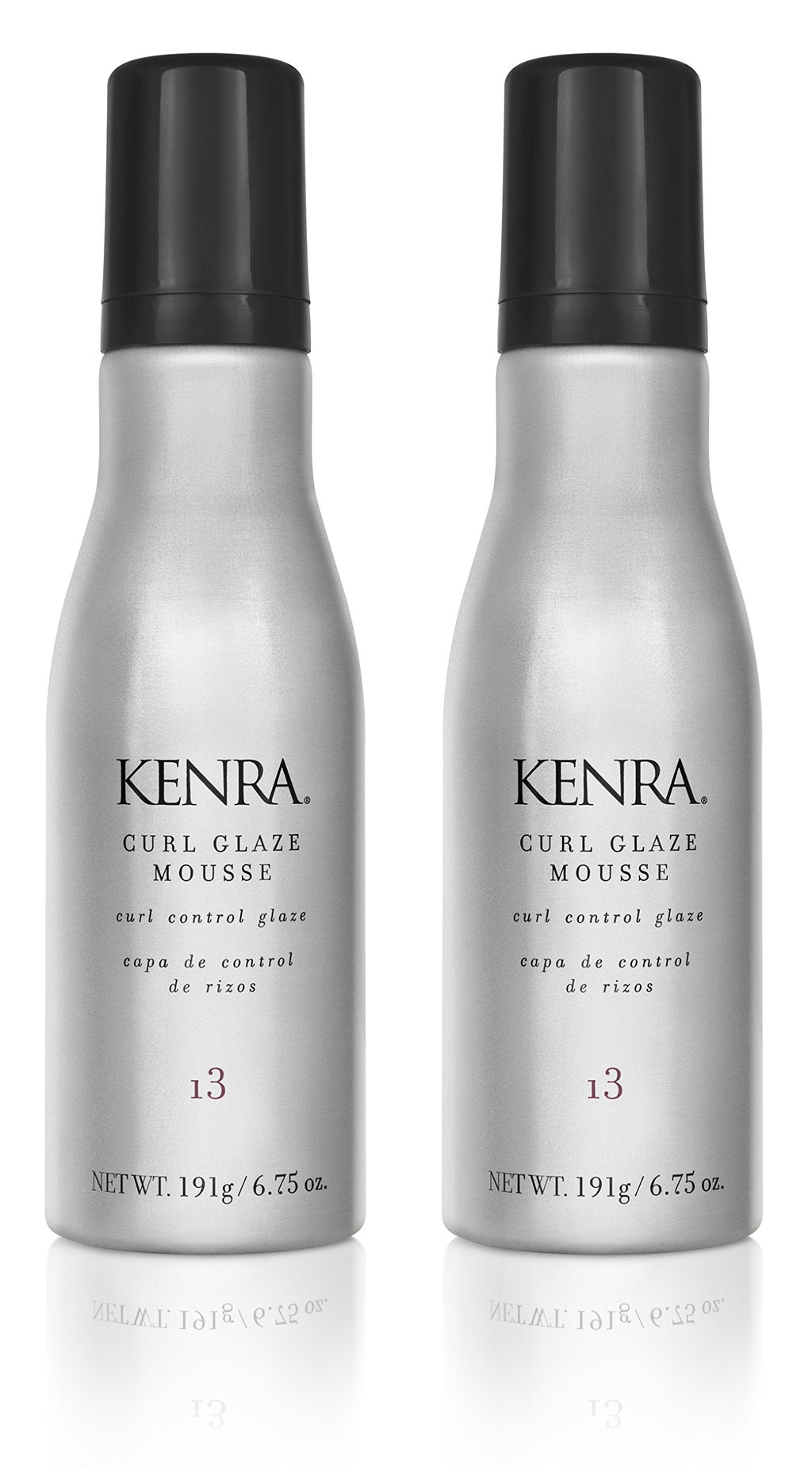 Kenra Curl Glaze Mousse 13 | Curl Control & Humidity Resistance | 2-Pack 6.75 oz