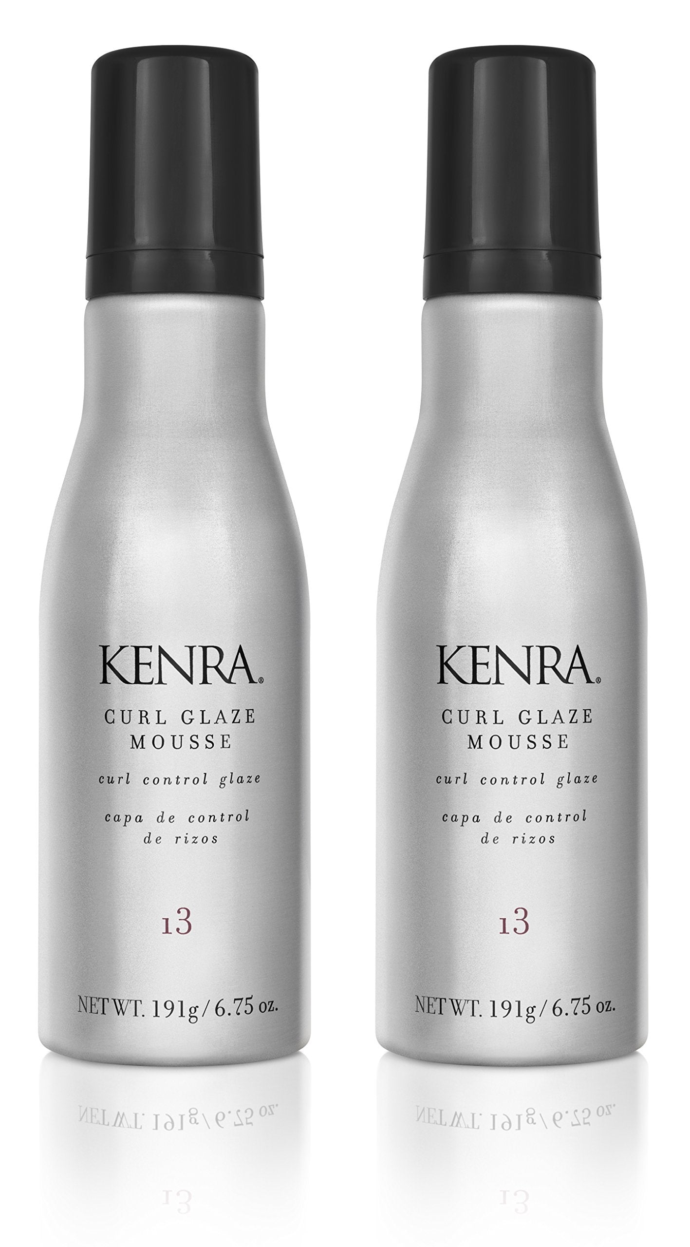 Kenra Curl Glaze Mousse 13 | Curl Control & Humidity Resistance | 2-Pack 6.75 oz
