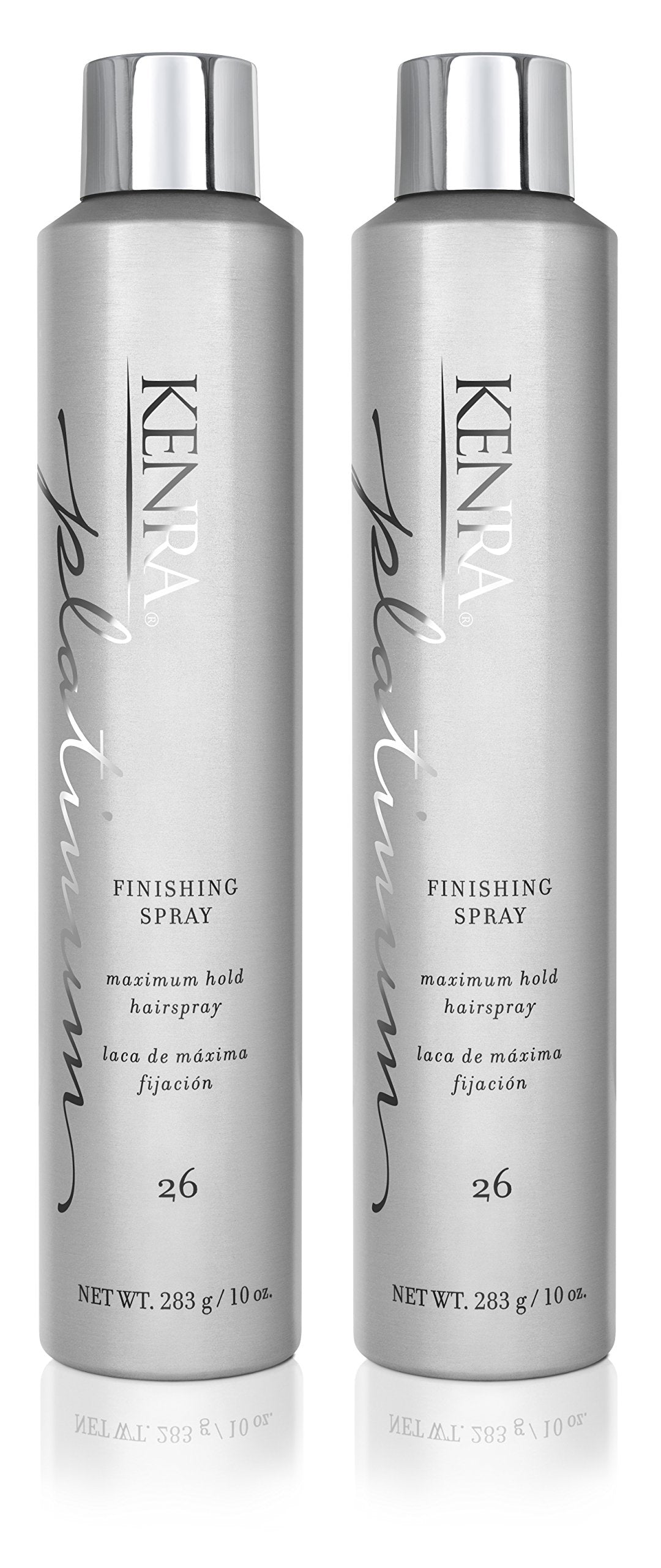 Kenra Platinum Finishing Spray 26 – Maximum Hold Hairspray, 2-Pack 10 oz