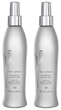 Kenra Platinum Hot Spray 20 – Heat Protection Styler, Long-Lasting Hold, Shine | 2 x 8 oz